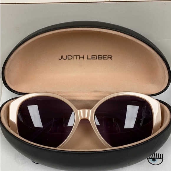 Judith Lieber Crystal EncrustedLogoSunglasses main image 5